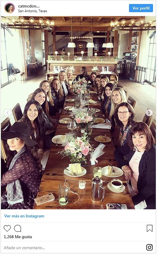 Cat McDonnell, prometida de Pau Gasol, celebra su 'bridal shower' con las WAGs de los Spurs