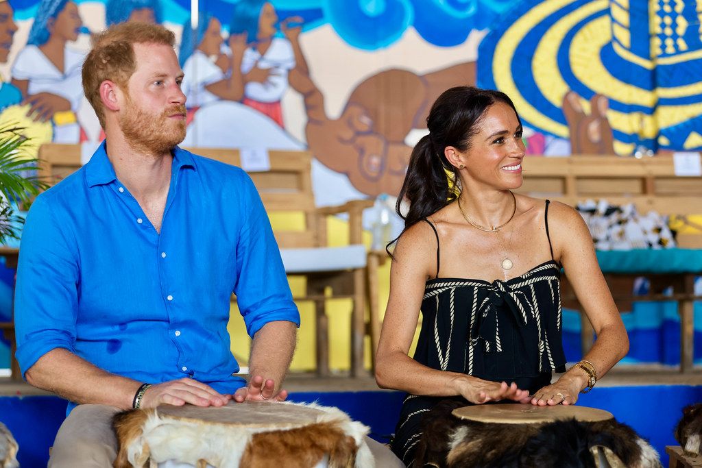 Harry de Inglaterra y Meghan Markle. Colombia