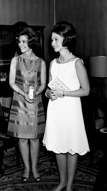 La reina Sofía con su hermana la princesa Irene