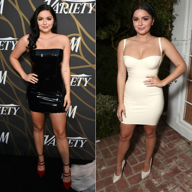 Ariel Winter vestido vinilo