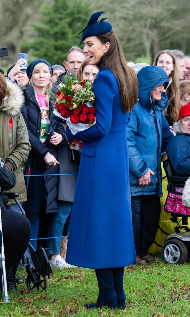 The Princess of Wales on Christmas Day 2023