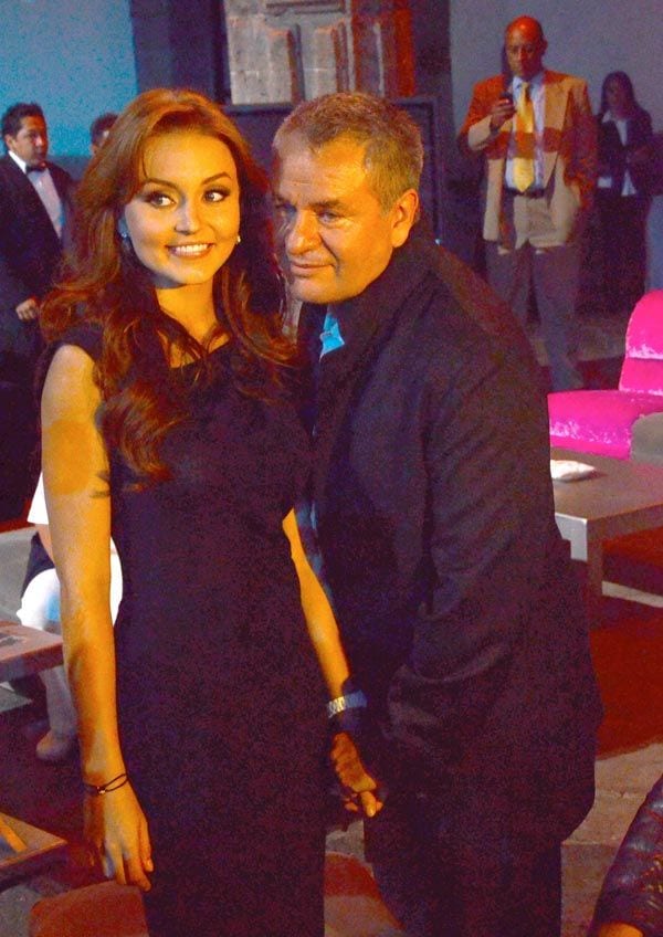 Angelique Boyer y el Güero Castro