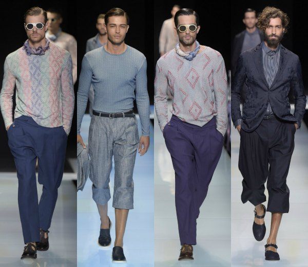 Giorgio Armani Menswear, primavera-verano 2016.
