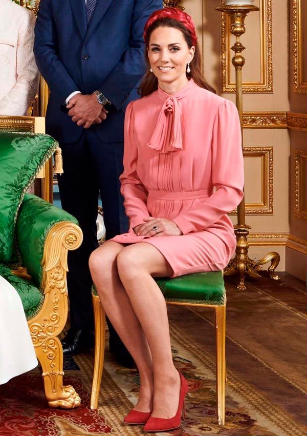 Kate Middleton en el bautizo de Archie 