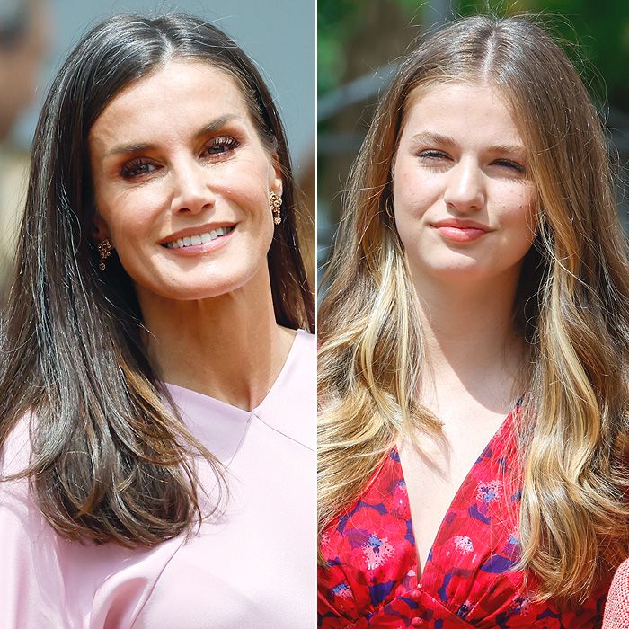 Las similitudes de la reina Letizia y la princesa Leonor