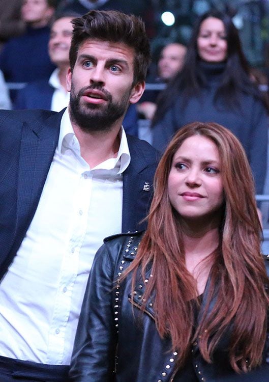 Imagen de Shakira junto a Piqué 