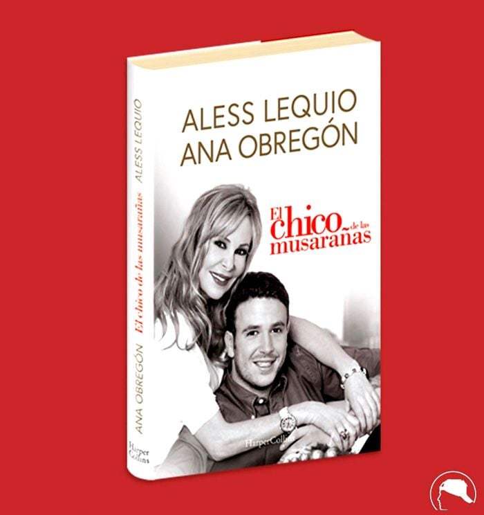 Ana Obregón y Álex Lequio, en la portada de su libro