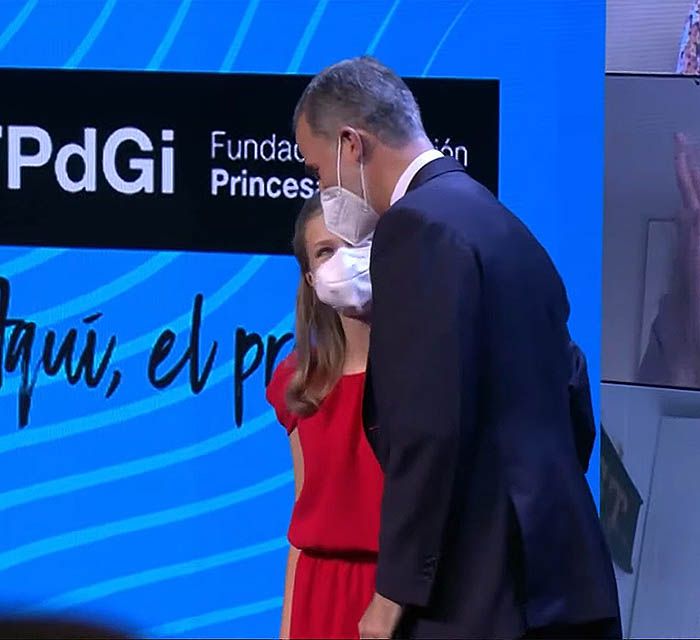 Rey Felipe VI y Princesa Leonor