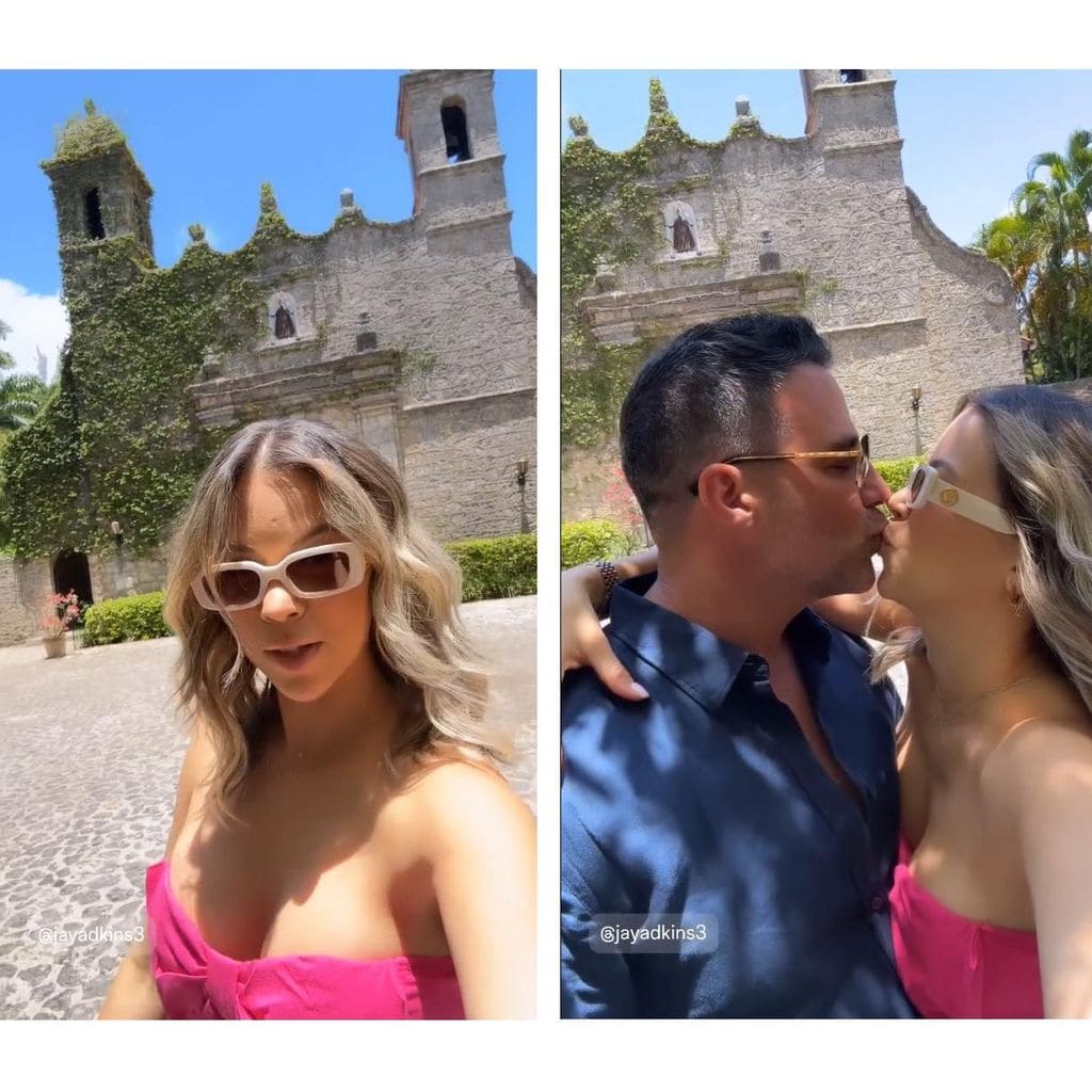 Ximena Duque y Jay Adkins celebran u séptimo aniversario de bodas