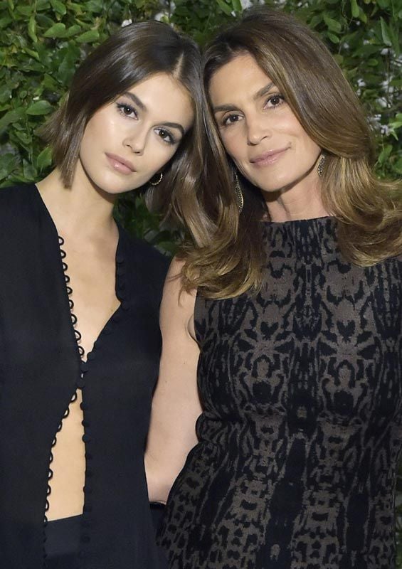 Kaia Gerber y su madre, Cindy Crawford