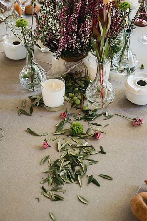 Decoración de bodas silvestre