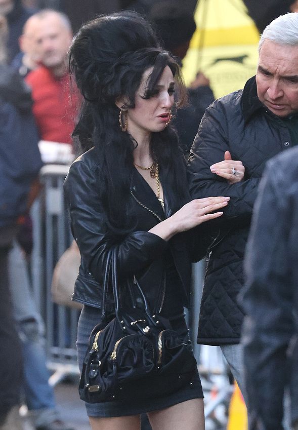 Marisa Abela convertida en Amy Winehouse