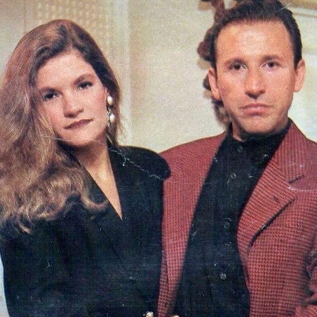 Ricardo Montaner y su esposa