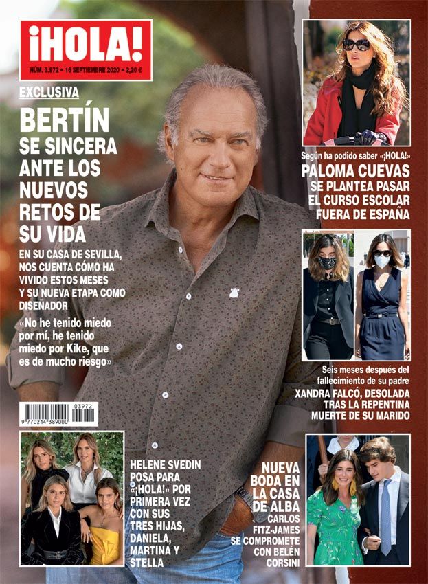 Portada de ¡HOLA!, con Bertín Osborne