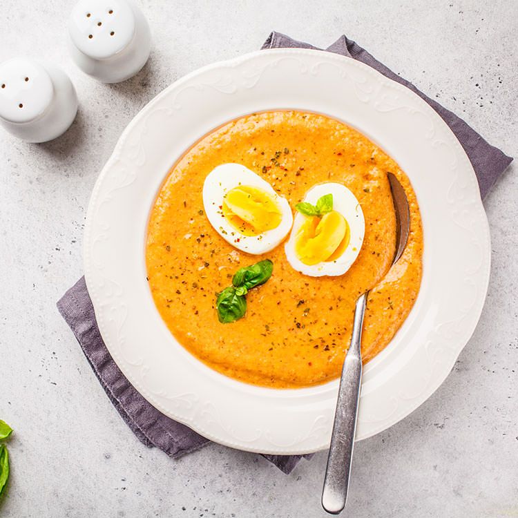 Salmorejo de naranja