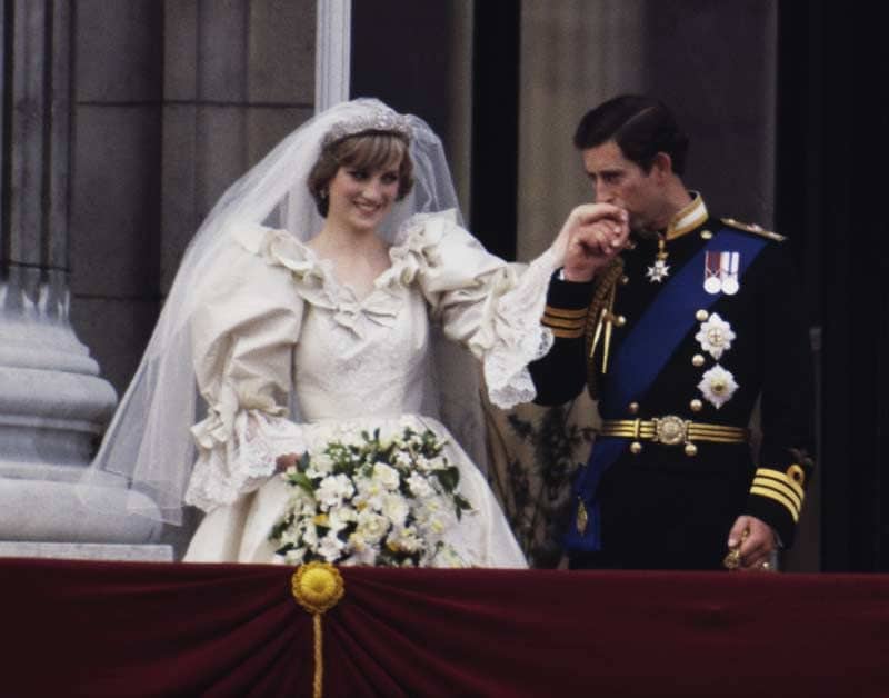 Lady Di y el príncipe Carlos