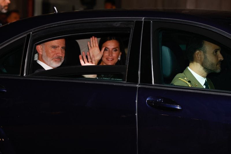 Los reyes Felipe y Letizia