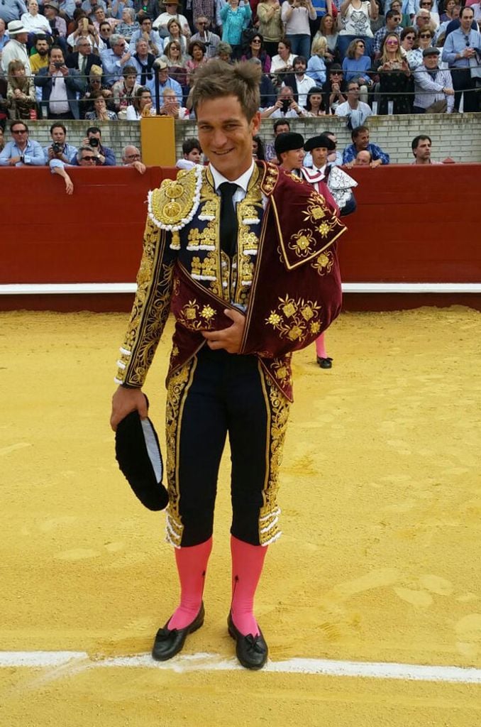 Julio Benitez en el ruedo de Morón de la Frontera