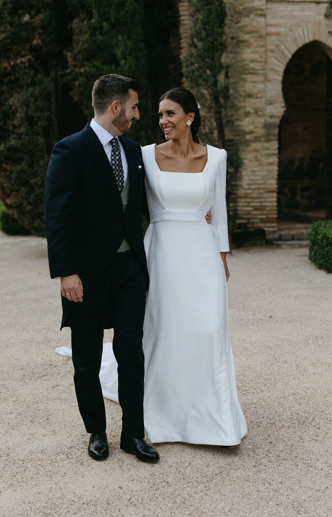 Vestido de novia desmontable