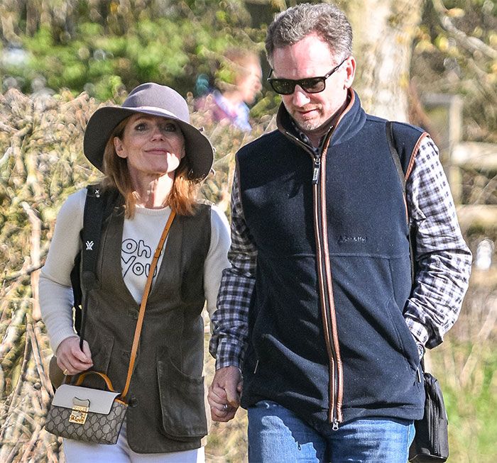 Geri Halliwell y Christian Horner, unidos tras el escándalo