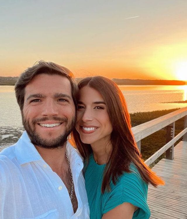 Laura Corsini y su marido Javier 