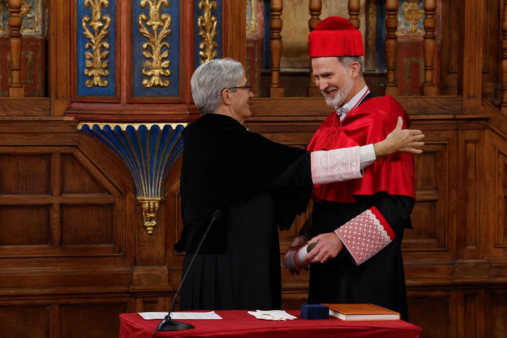 El rey Felipe VI investido como doctor honoris causa por la Universidad de Alcalá de Henares