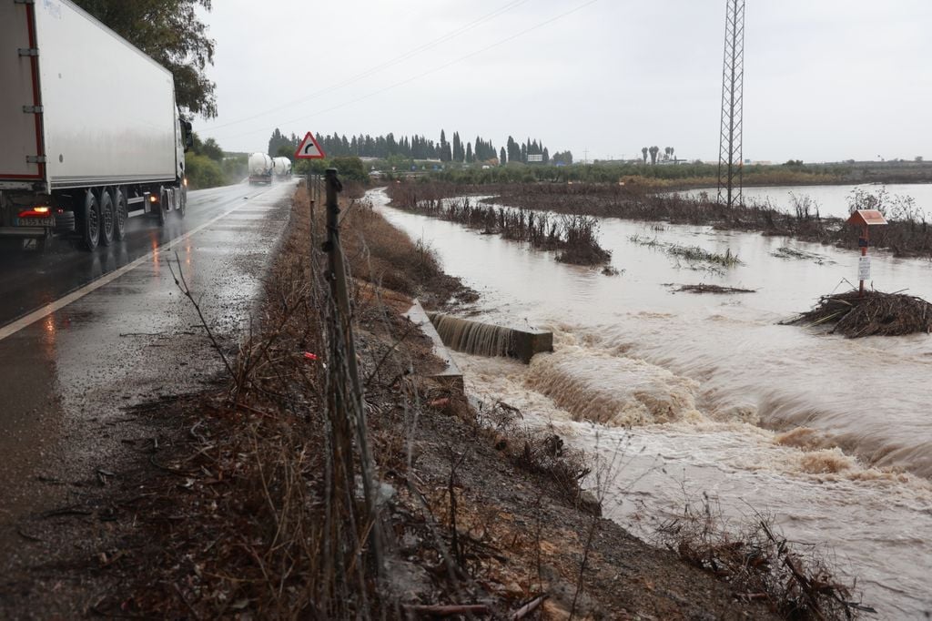 El destructor paso de la DANA por Jérez