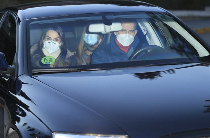 Reina Letizia, rey Felipe, princesa Leonor e infanta Sofía