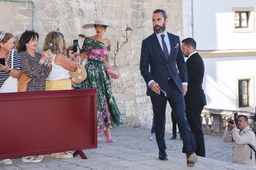 Eugenia Osborne y su pareja, Miguel Berreiro