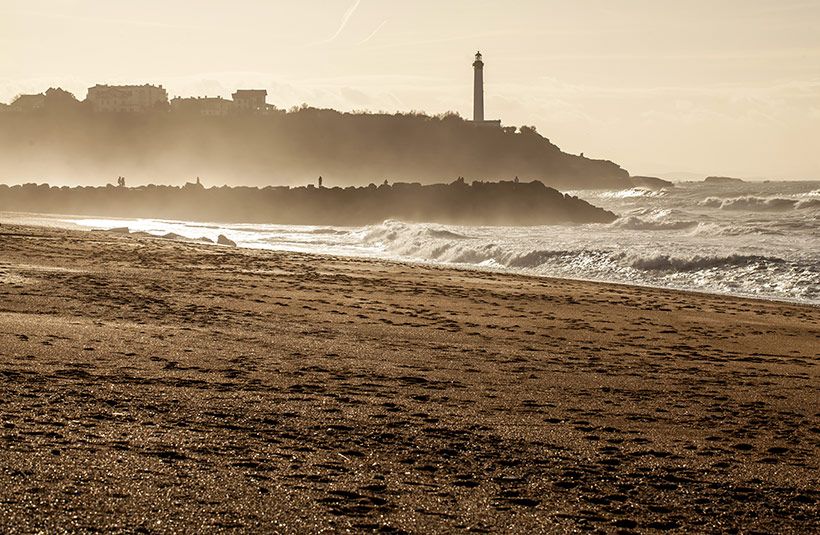 Anglet playa Francia