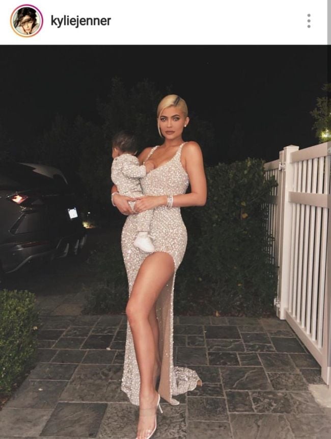 Kylie Jenner y su hija Stormi