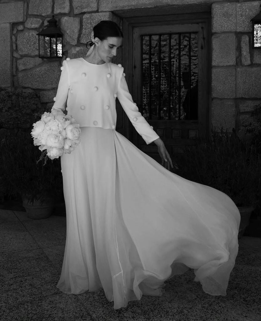 vestido de novia de Luis Infantes