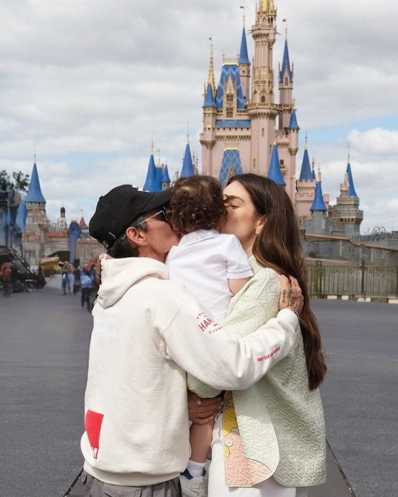 Marc Anthony y su esposa disfrutaron de un mágico momento junto a su hijo.