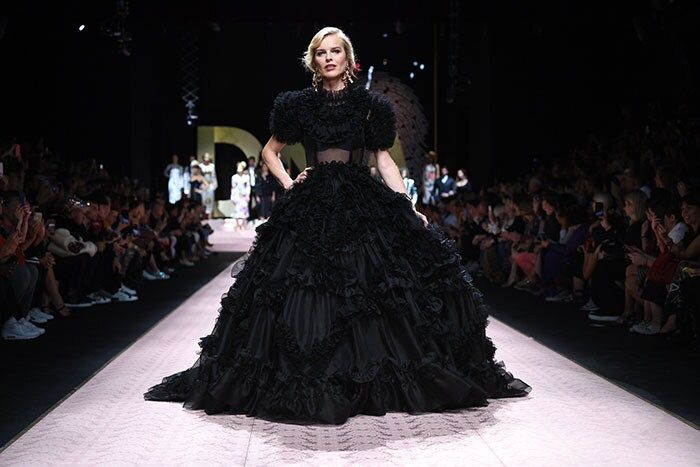 eva herzigova dolce gabbana a