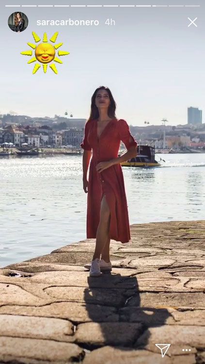 Sara Carbonero luce un vestido de primavera en Instagram y lo agota