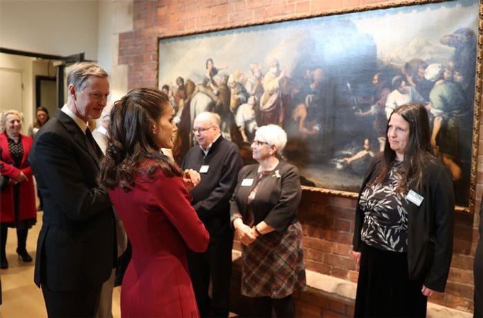 doña letizia en la spanish gallery de reino unido