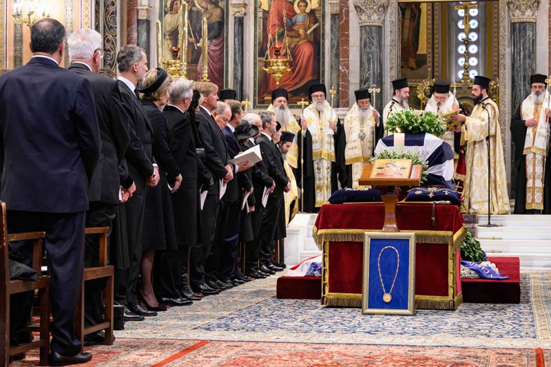 Funeral de Constantino de Grecia