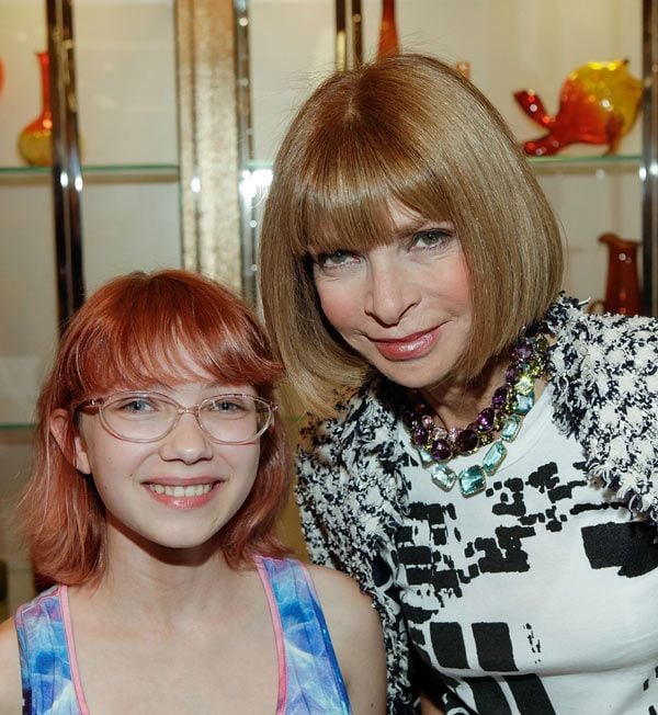 Tavi Gevinson con Anna Wintour