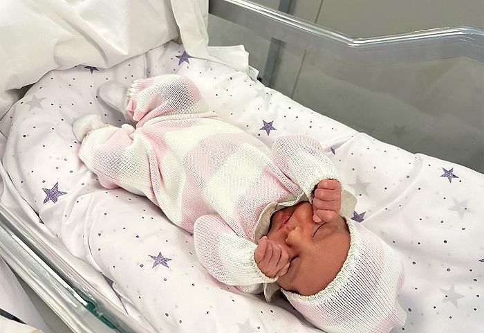 La hija de Alice Campello y Álvaro Morata