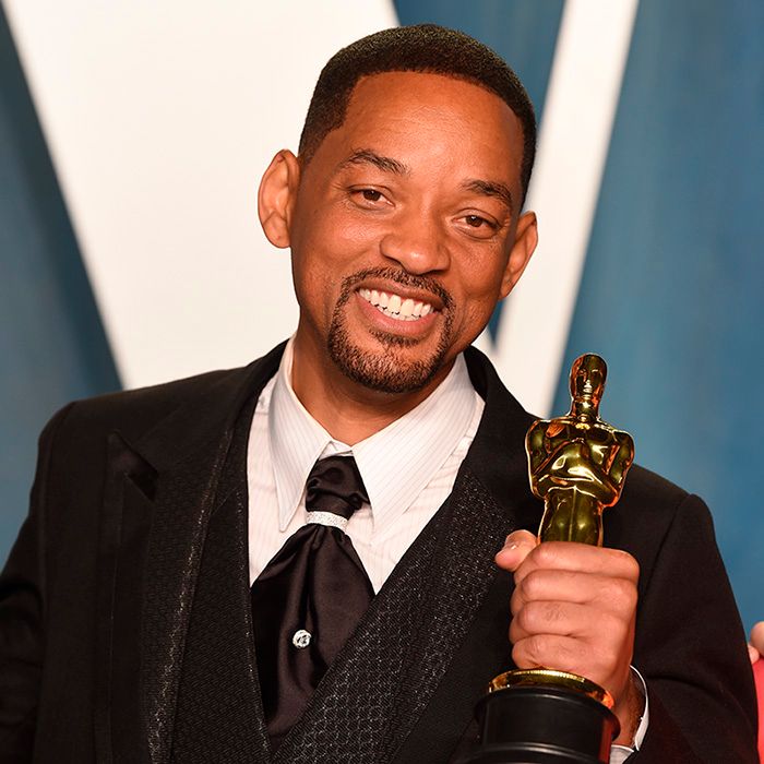 Will Smith tras ganar un Oscar