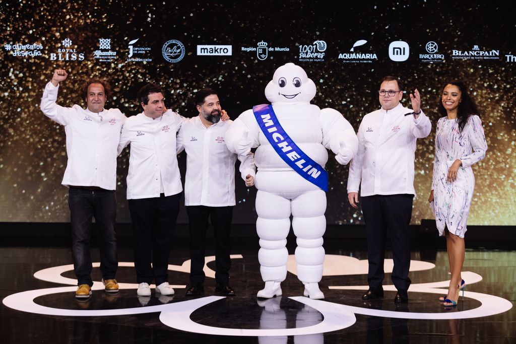 Los chefs al frente de los restaurantes que han obtenido esta noche su segunda estrella