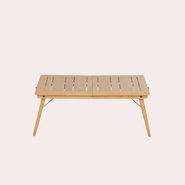 mesa plegable madera picnic