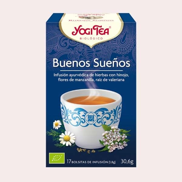 infusion yogui tea buenos suenos