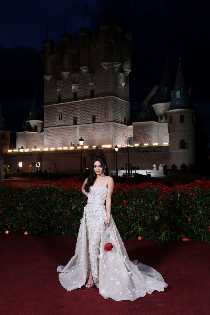 Rachel Zegler en el evento europeo de Disney "Blancanieves" en el Alcázar de Segovia el 12 de marzo de 2025 en Segovia, España