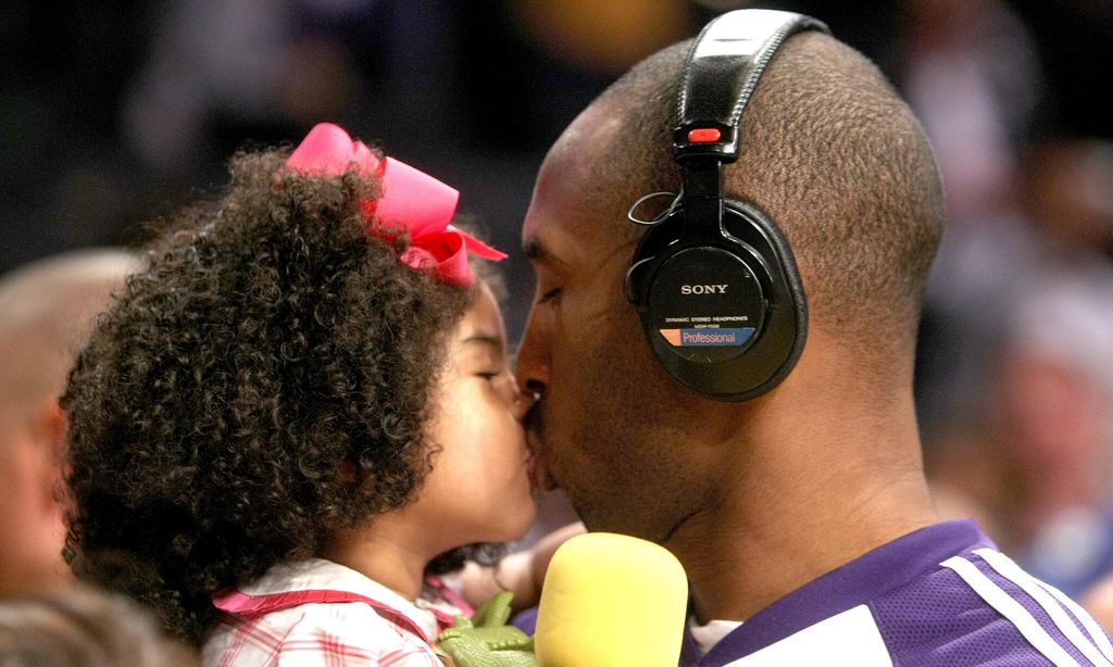 kobe bryant and daughter gianna as a toddler