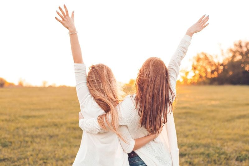 mujeres felices