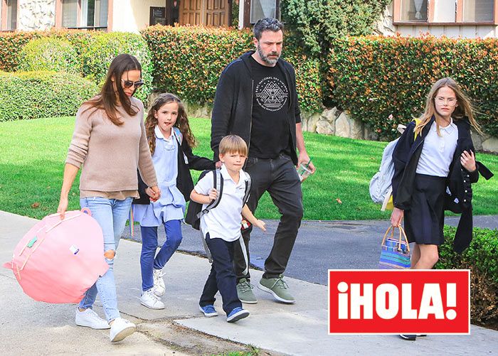 ¡Tú a mamá y yo a papá! Los parecidos de los hijos de Jennifer Garner y Ben Affleck