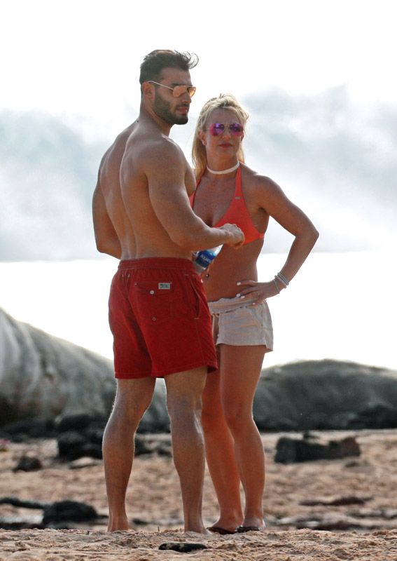 Britney Spears y  Sam Ashgari