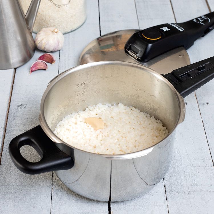 Receta de arroz blanco en olla rápida