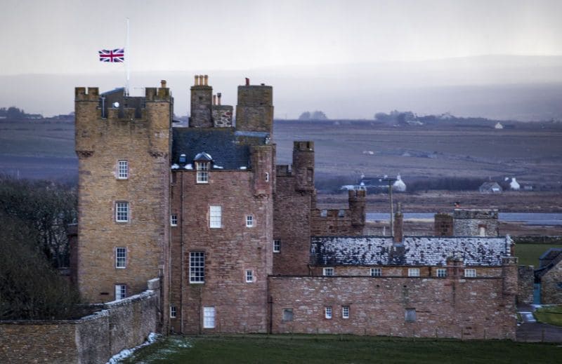 Castillo de Mey, en Escocia